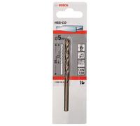 BOSCH Brocas para metal HSS-Co, DIN 338 5 x 52 x 86 mm 2608585851