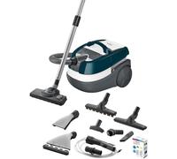 Bosch BWD41720 Aspirador de lavado, 2,5 L, depósito de agua de 5 litros, AquaWash & Clean, 1700 W