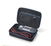 Bosch C3 Cargador de batería inteligente y automático 6V-12V Organizador de cargadores de batería de coche con bolsa de accesorios de malla para ganchos