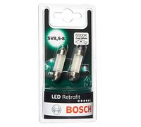 BOSCH Bombilla LED, Iluminación de señalización e interior para SEAT: Ibiza, Leon, Altea, Cordoba, Exeo, Alhambra, Toledo, Arosa (Ref: 1 987 301 501)