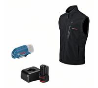 Bosch Calefactables Ropa Ghv 12+ 18V Xa : Adaptador de Batería, Cargador ,1x