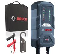 Bosch Cargador de Batería para Coche C30, 3,8 Amperios | Con Función de carga continua - Para Baterías de Plomo-ácido, AGM, GEL, y EFB, 6V/12V