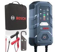 Bosch Cargador de Batería para Coche C70, 10 Amperios, con Función de Carga Continua - para Baterías de Plomo-ácido, AGM, Gel, y EFB, 12V/24V