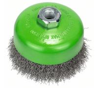 Bosch Cepillo, Acero Inox,Corrugado Alambre, 100MM, 0,3 MM, 8500U / Mínimo, M14