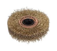 Bosch Cepillo de alambre con revestimiento de latón (ideal para eliminar óxido y limpiar superficies metálicas, 18 mm de ancho)