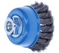 Bosch Cepillo de Copa ,Acero,Trenzado Alambre,65MM,0,35 MM,12500U / Mínimo,M