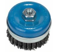 Bosch Cepillo de Copa ,Acero, Trenzado Alambre, 75MM, 0,5 MM, 12500U / Mínimo, M