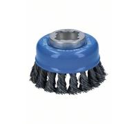 Bosch Professional – Cepillo de vaso trenzado Heavy para metales X-LOCK Ø75 mm 0,5 mm Negro
