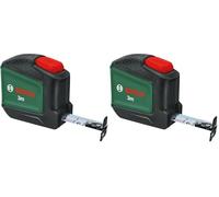 Bosch cinta métrica de 3m (bloqueo automático; 19 mm de ancho; recubrimiento de nailon; cinta métrica de precisión de 3 metros con escala métrica; gancho bidireccional y gancho para cinturón metálico)