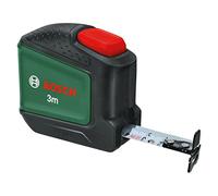 Bosch cinta métrica de 3m (bloqueo automático; 19 mm de ancho; recubrimiento de nailon; cinta métrica de precisión de 3 metros con escala métrica; gancho bidireccional y gancho para cinturón metálico)