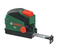 Bosch Cinta métrica de 5 m + clip para lápiz | Accesorios Herramientas Manuales