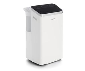 Bosch Cool 5100 AC Portátil - 3 en 1: Aire Acondicionado, Deshumidificador, Ventilador - 3,5kW, PAC para habitaciones de hasta 35m² - Con Modo Automático, Modo Silencioso y Modo Sleep