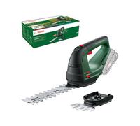 Bosch cortacésped/Cortasetos a batería AdvancedShear 18V-10 sin Bat./carg. | sistema de 18V, cortan hasta 85 m² por ciclo de batería, con cuchillas cortacésped y cortasetos