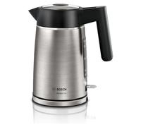 Hervidor de agua - BOSCH TWK5P480, 2400 W, 1.7 l, Inox