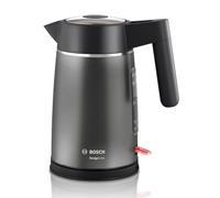 Hervidor de agua - BOSCH TWK5P475, 2400 W, 1.7 l, Gris