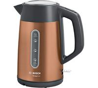 Hervidor de agua - BOSCH TWK4P439, 2400,0 W, 1.7 l, Negro