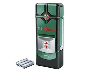Bosch detector Truvo (manejo sencillo con un botón, escáner de pared para detectar cables bajo tensión y metales)