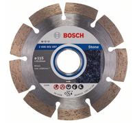 Bosch Professional 1 x Disco Tronzador de Diamante Standard for Stone, para Hormigón, Piedra, Granito, Ø 125 x 22.23 x 1.6 x 10 mm, Accessorios para Amoladoras