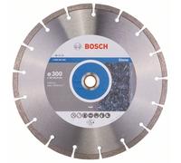 BOSCH Disco de corte Diamante Estándar para Piedra 300 x 20/25.40 x 3.1 x 10 mm 2608602602