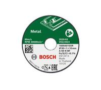 BOSCH Disco de corte Metal 50x1x10mm, 3 piezas 1600A01S5Y
