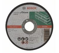 BOSCH Disco de corte recto Estándar para piedra C 30 S BF, 115 mm, 22,23 mm, 3,0 mm 2608603177
