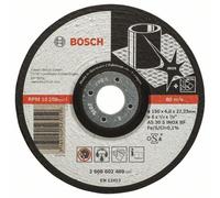 BOSCH Disco de desbaste perfilado Expert para Inox AS 30 S INOX BF, 150 mm, 6,0 mm 2608602489
