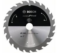 Bosch Disco De Sierra Circular Estándar Para Madera 150x1,6/1x20 24 Dientes