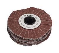 Bosch Cepillo multilámina 1 600 A00 154 flexible 15 mm grano 80 para PRR250 Multicolor