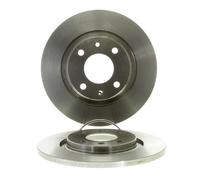 BOSCH Discos de freno para CITROËN: Berlingo, C-Elysée, C3, C2, C4 Cactus & PEUGEOT: Partner, Ranch, 301 (Ref: 0 986 478 847)