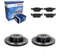 BOSCH Discos de freno + Pastillas Traseras para BMW 1 E81 E87 E88 6 E90 E91 E...