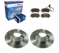 BOSCH Discos de freno + Pastillas Traseras para OPEL MOVANO B RENAULT MASTER ...