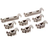 Bosch Dishwasher Lower Rack Flip Tynes Plastic Bearing Clips Kit
