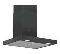 Bosch Serie 2 DWB66BC60 campana De pared Negro 621 m³/h