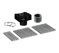 Bosch DWZ1BK1S1 - Kit de recirculación de larga duración para campanas inclinadas