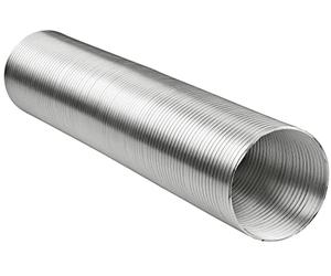 Bosch DZZ1XX1X1 - Accesorios para extractores de Humos, Tubo Redondo de Aluminio Flexible, Fabricado en Alemania