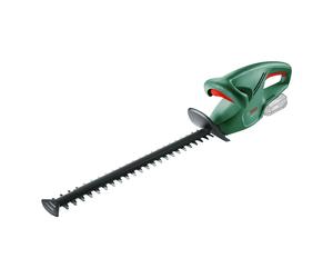 Bosch EasyHedgeCut 18V-52-13 Podadora de setos a batería, 52 cm, hoja doble, 18 V, 2400 RPM, cubre 170 m², Negro y Verde