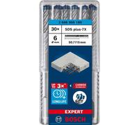 BOSCH EXPERT broca SDS plus-7X, 6x50x115 30 uds 2608900180