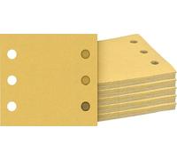 Bosch Expert C470 - Juego de 50 papeles de lija (para pintura sobre madera, madera dura, Ø 115 x 107 mm, grano 10 x 60, 10 x 80, 10 x 120, 10 x 180, 10 x 240, accesorio profesional, lijadora orbital)