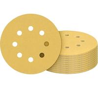 Bosch Expert C470 - Juego de 50 papeles de lija (para pintura sobre madera, madera dura, Ø 125 mm, grano 10 x 60, 10 x 80, 10 x 120, 10 x 180, 10 x 240, accesorio profesional, lijadora orbital