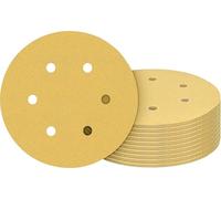 Bosch Expert C470 - Juego de 50 papeles de lija (para pintura sobre madera, madera dura, Ø 150 mm, grano 10 x 60, 10 x 80, 10 x 120, 10 x 180, 10 x 240, accesorio profesional, lijadora orbital
