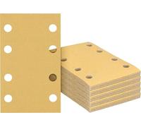 Bosch Expert C470 - Juego de 50 papeles de lija (para pintura sobre madera, madera dura, Ø 80 x 133 mm, grano 10 x 60, 10 x 80, 10 x 120, 10 x 180, 10 x 240, accesorio profesional, lijadora orbital)