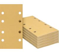 Bosch Expert C470 - Juego de 50 papeles de lija (para pintura sobre madera, madera dura, Ø 93 x 186 mm, grano 10 x 60, 10 x 80, 10 x 120, 10 x 180, 10 x 240, accesorio profesional, lijadora orbital)