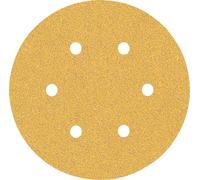 Bosch Expert C470 Lija Con 6 Agujeros para Lijadora Excéntrica, 150MM, G 6