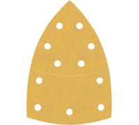 Bosch 50 x Papel de lija Expert C470 con 11 agujeros (para pintura sobre madera, madera dura, diámetro de 102 x 62 mm, grano 180, accesorio profesional)