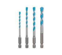Bosch EXPERT HEX-9 - Juego de brocas multiconstrucción (para hormigón, baldosas de cerámica blanda, 4-8 mm, accesorios profesionales, taladros, taladros)