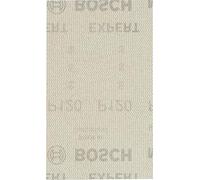 Bosch EXPERT M480 - Red de lija (50 unidades, para pintura sobre madera, madera dura, diámetro de 80 x 133 mm, grano 120, accesorio profesional lijadora orbital)