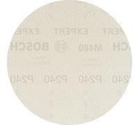 Bosch EXPERT M480 - Red de lija para lijadora de paneles en seco (para paredes en seco, madera dura, diámetro de 225 mm, grano 240, 5 unidades)