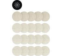 Bosch Expert M480 - Red de lijado para paneles de yeso, 225 mm de diámetro, grano 5 x 80, 5 x 120, 5 x 180, 5 x 240, accesorio profesional para lijadora de yeso, 21 unidades