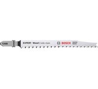 Bosch Professional 100x Hojas de sierra de calar Expert `Wood 2-Side Clean` T 308 B (para Contrachapado, Tablero para mobiliario de madera maciza, Longitud 117 mm, accesorios Sierra de calar)