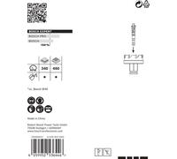 BOSCH EXPERT Perforadora Chapa 35mm 2608900498